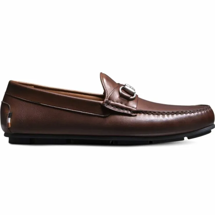 Store Allen Edmonds Sebastian Leather Bit Driving Loafer (6363) Mahogany