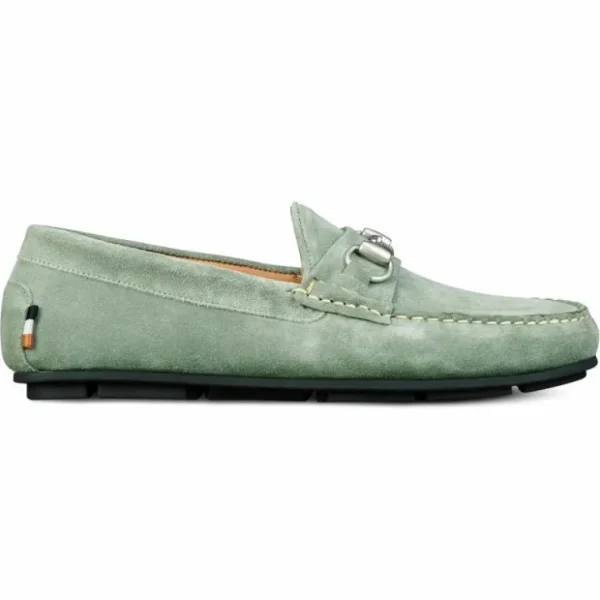 New Allen Edmonds Sebastian Leather Bit Driving Loafer (7085) Sage