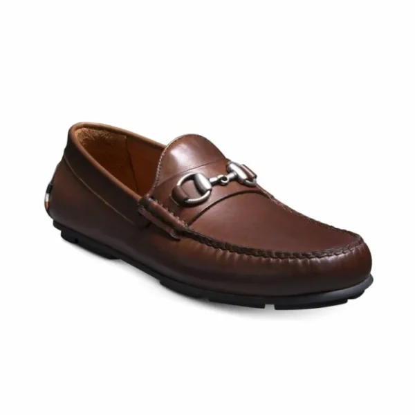 Store Allen Edmonds Sebastian Leather Bit Driving Loafer (6363) Mahogany