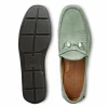 New Allen Edmonds Sebastian Leather Bit Driving Loafer (7085) Sage