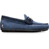 Flash Sale Allen Edmonds Sebastian Suede Bit Driving Loafer (8047) Navy