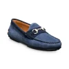 Flash Sale Allen Edmonds Sebastian Suede Bit Driving Loafer (8047) Navy