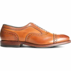 Fashion Allen Edmonds Strand Cap-toe Oxford Dress Shoe with Combination Tap Sole Walnut Brown (6784) WalnutBrown