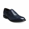 New Allen Edmonds Strand Leather Cap-toe Oxford Dress Shoe (6895) Navy