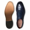 New Allen Edmonds Strand Leather Cap-toe Oxford Dress Shoe (6895) Navy