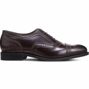 Flash Sale Allen Edmonds Strand Shell Cordovan Cap-toe Oxford Dress Shoe (1695) Burgundy