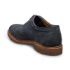 Clearance Allen Edmonds Strand Verse Suede Cap-toe Oxford (7982) Navy