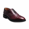 Cheap Allen Edmonds Strandmok Football Grain Cap-toe Oxford (6955) Burgundy