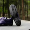 Online Belvedere Astor Genuine Hornback Caiman Crocodile Crocodile / Calfskin Sneakers (33599) Purple