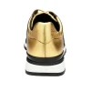 Store Belvedere Blake Ostrich Sneakers Black / Gold (33629)