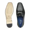 Hot Belvedere Bruno Ostrich & Italian Calfskin Shoes (1026) Black