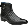 Online Belvedere Libero Ostrich & Quilted Leather Boots (R80) Black