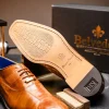Hot Belvedere Mare Ostrich/Eel Shoes (2P7) Camel