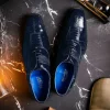 New Belvedere Mare Ostrich/Eel Shoes (2P7) Navy