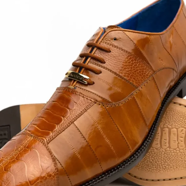 belvedere_mare_ostricheel_2-1.webp Hot Belvedere Mare Ostrich/Eel Shoes (2P7) Camel
