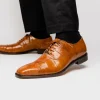 Hot Belvedere Mare Ostrich/Eel Shoes (2P7) Camel