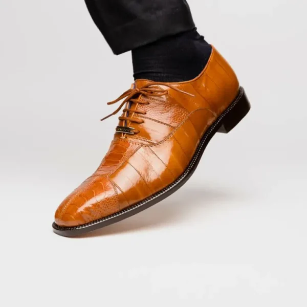 belvedere_mare_ostricheel_7-1.webp Hot Belvedere Mare Ostrich/Eel Shoes (2P7) Camel