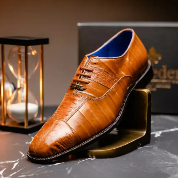 belvedere_mare_ostricheel_9-1.webp Hot Belvedere Mare Ostrich/Eel Shoes (2P7) Camel