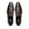 Hot Belvedere Onesto II Ostrich/Crocodile Shoes (1419) Brown