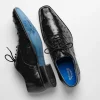 Online Belvedere Orlando Genuine Ostrich Quill Shoes (D01) Black