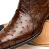 Flash Sale Belvedere Roger Genuine Ostrich Quill Chelsea Boots Ant Brandy (R55) AntBrandy