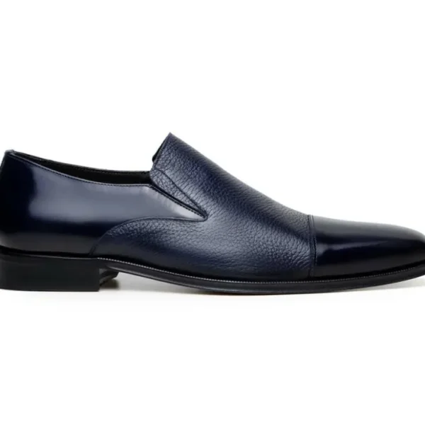 belvedere_studio_andreo_d_0.webp Outlet Belvedere Studio Andreo Deerskin & Nappa Loafers Navy