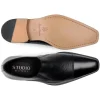 Sale Belvedere Studio Andreo Deerskin & Nappa Loafers Black