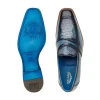 Hot Belvedere Tornado American Alligator Loafer Ant. Blue Jean (R74) Ant.BlueJean