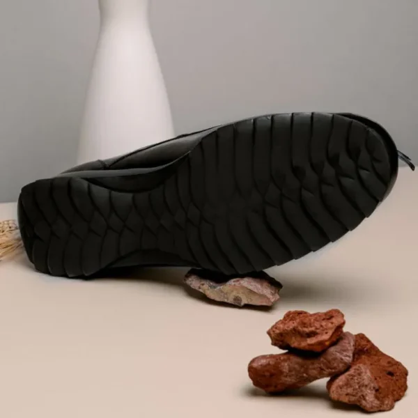 belvedere_vasco_hornback__5.webp Hot Belvedere Vasco Hornback & Calfskin Sneakers (336122) Black