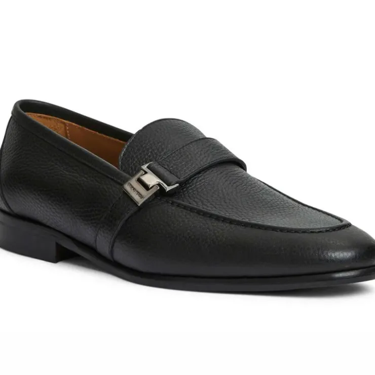 Best Bruno Magli Arlo Slip On Side Bit Loafer Black