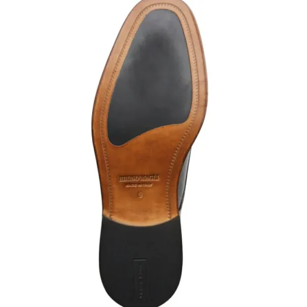 Sale Bruno Magli Aydin Cap Toe Leather Derby Black