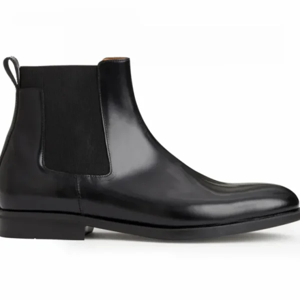 Clearance Bruno Magli Byron Double Gore Slip-On Boot Black