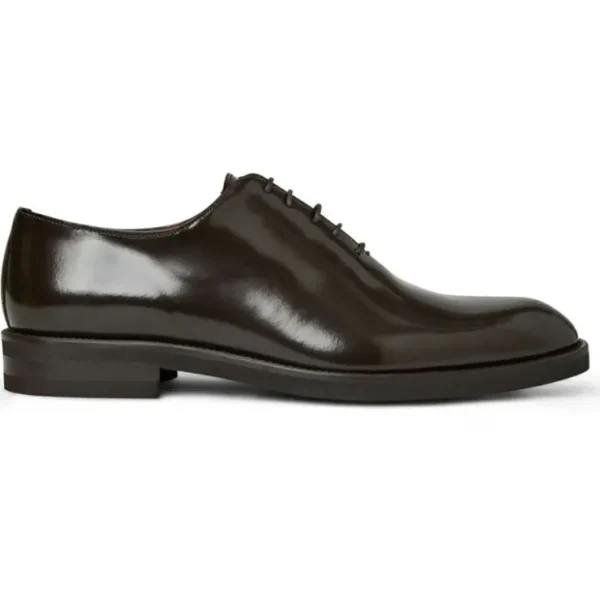 Fashion Bruno Magli Claudio Balmoral Leather Oxford Brown