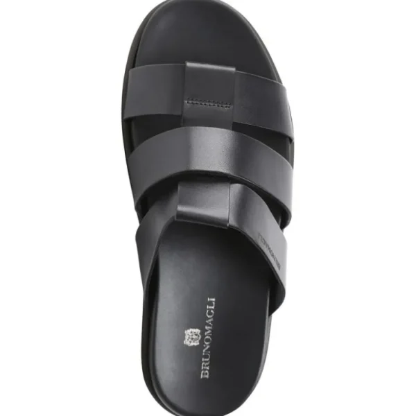 Best Bruno Magli Empoli Slide Sandals Black