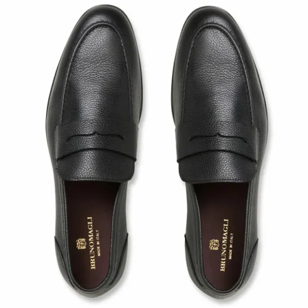bruno_magli_lastra_leathe_3-1.webp Best Sale Bruno Magli Lastra Leather Slip-on Loafers Black