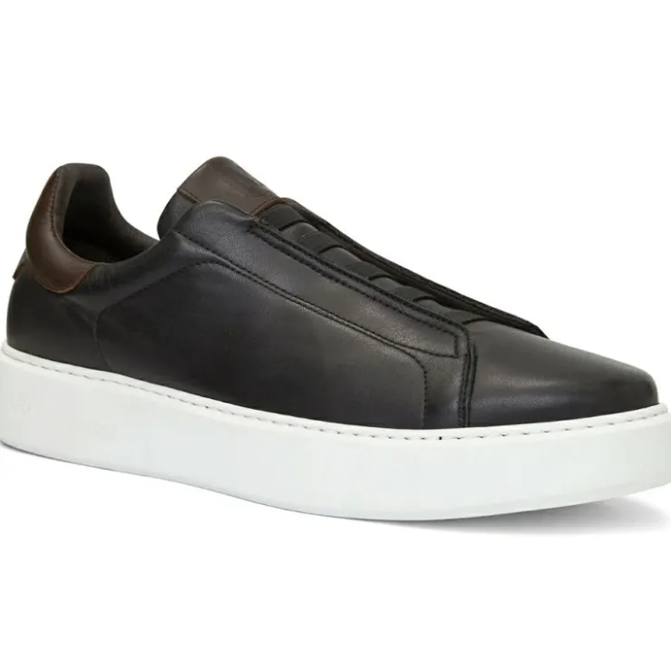 Online Bruno Magli Lisbon Casual Leather Moccasin Black