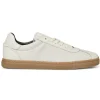 Outlet Bruno Magli Nate Leather Sneaker White