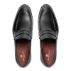 Online Bruno Magli Payton Burnished Penny Loafer Black