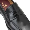 Online Bruno Magli Payton Burnished Penny Loafer Black