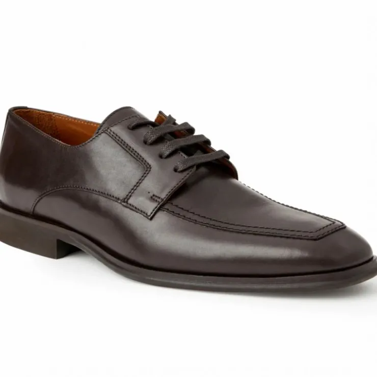 Cheap Bruno Magli Raging Lace-Up Derby Dark Brown DarkBrown