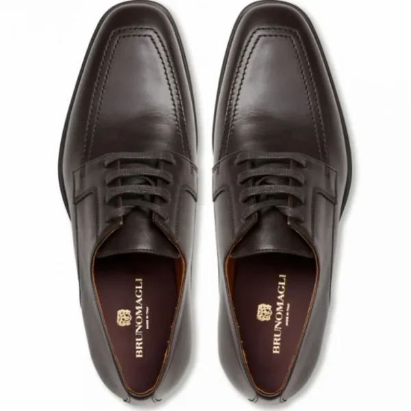 Cheap Bruno Magli Raging Lace-Up Derby Black