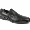 New Bruno Magli Raging Leather Slip-on Shoes Black