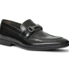 Shop Bruno Magli Saffo Leather Slip On Bit Loafer Black