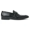 Shop Bruno Magli Saffo Leather Slip On Bit Loafer Black