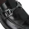 Shop Bruno Magli Saffo Leather Slip On Bit Loafer Black