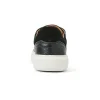 Fashion Bruno Magli Salvatore Lace-To-Toe Leather Sneaker Black