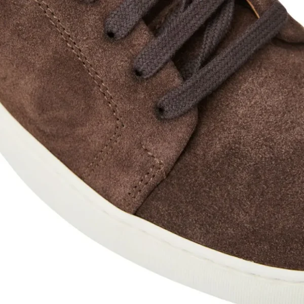 bruno_magli_salvatore_lac_5-3.webp Sale Bruno Magli Salvatore Lace-To-Toe Suede Sneaker Brown