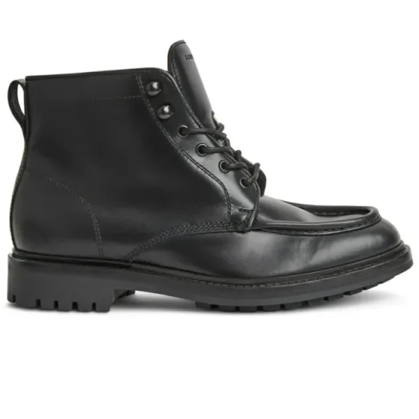 Shop Bruno Magli Scotty Leather Boot Black