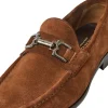 Shop Bruno Magli Trieste Classic Suede Loafer Cognac