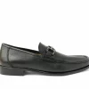 Outlet Bruno Magli Trieste Leather Moccasin Black Cervo BlackCervo